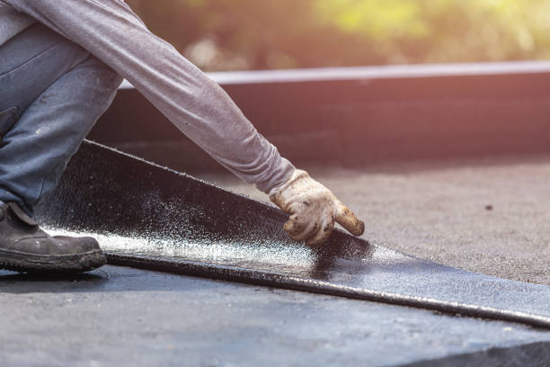 Professional Exterior Waterproofing technician working in Glenwood, IN